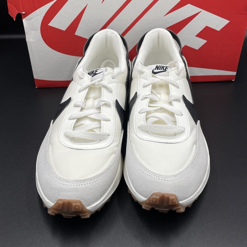 Nike Waffle Debut Shoes White / Sail / Black DH9523-109 Women's Size 11 NEW - Picture 2 of 7